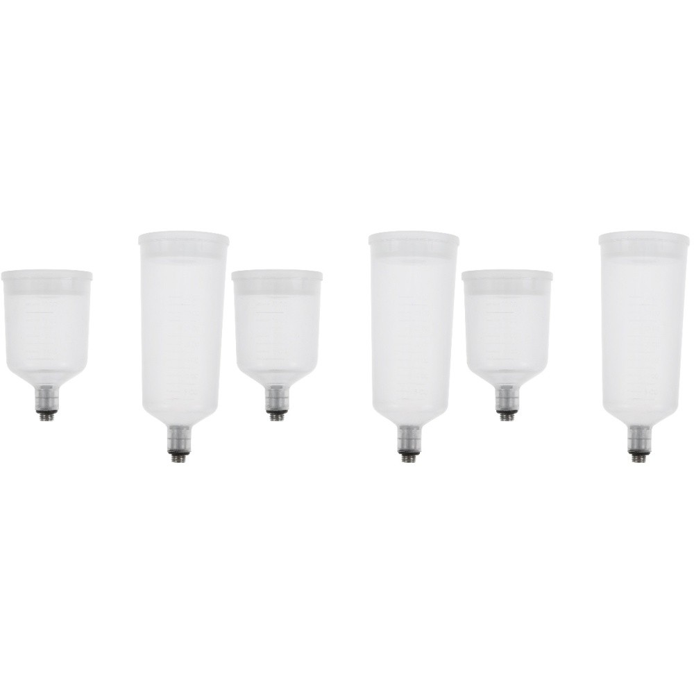 3 Pieces Airbrush Bottles Pot Replaceable Pigment Cup Paint Spray