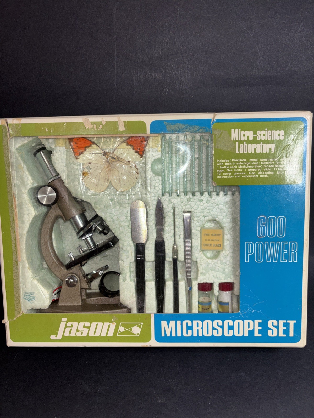 Vintage Jason Micro-science Lab. 600 Power 1971 Model 715.