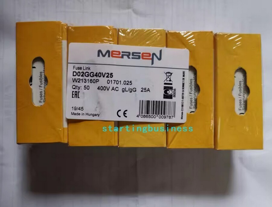10PCS/Box D02GG40V25  25A D02 400V W213160  Fuse  free shipping