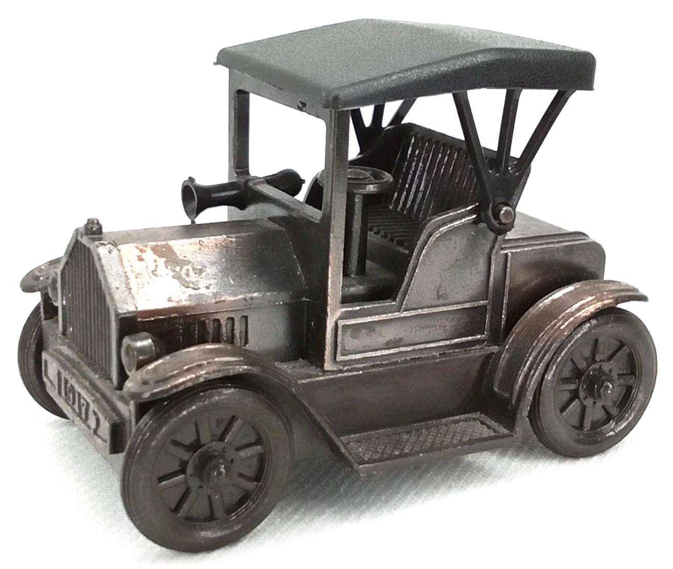 Vintage 1970s Fertig Products Pencil Sharpener Die-Cast Metal Model T Car