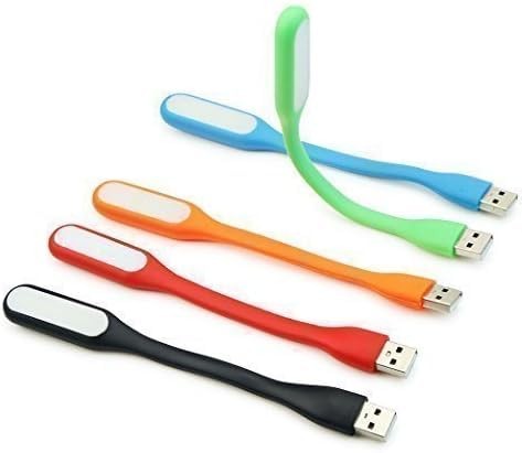 boodgood Mini USB Light for Keyboard, 0.35"D x 0.67"W x 6.57"H, Multicolor