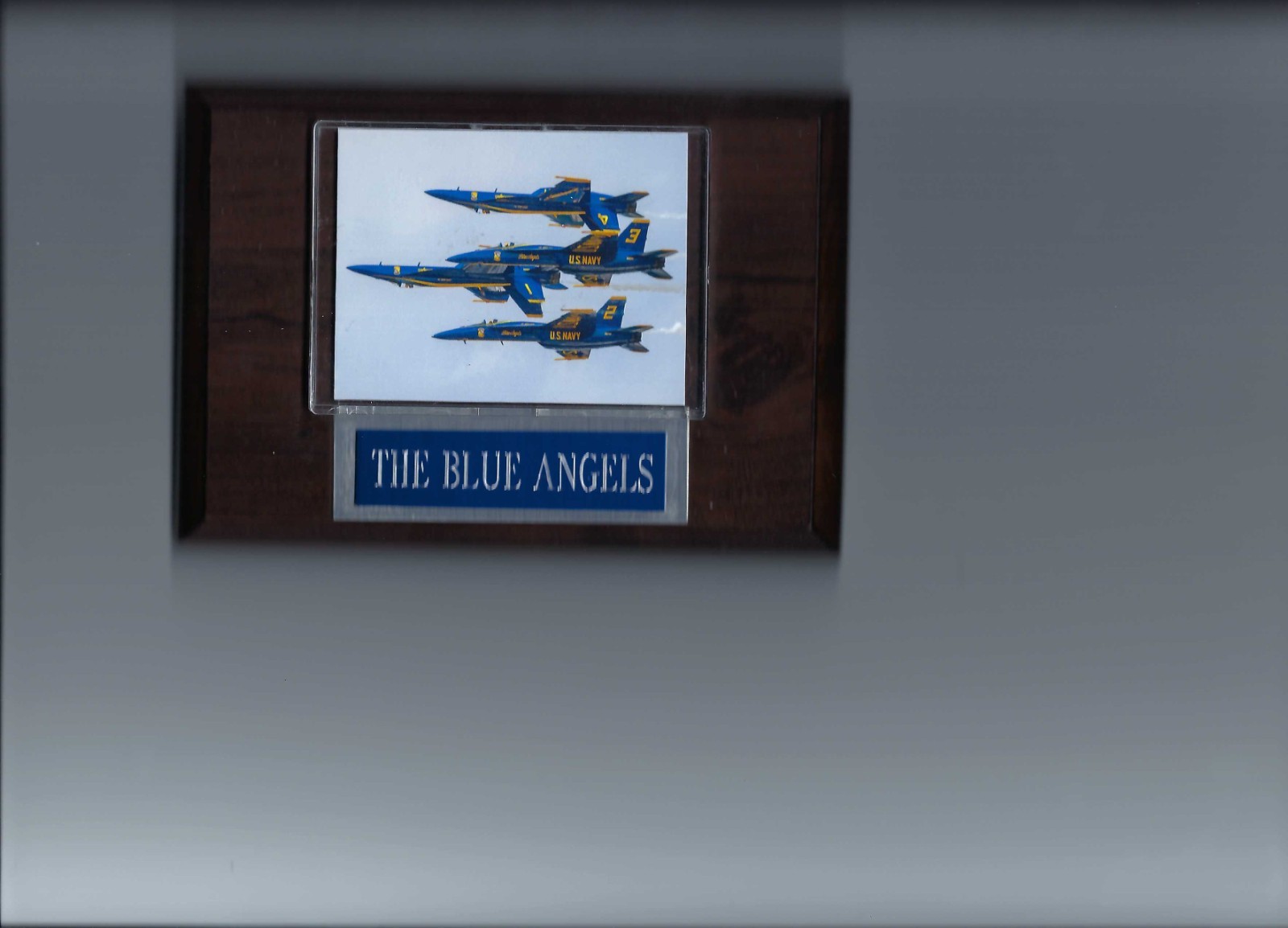THE BLUE ANGELS PLAQUE USA US NAVY MILITARY AIRCRAFT