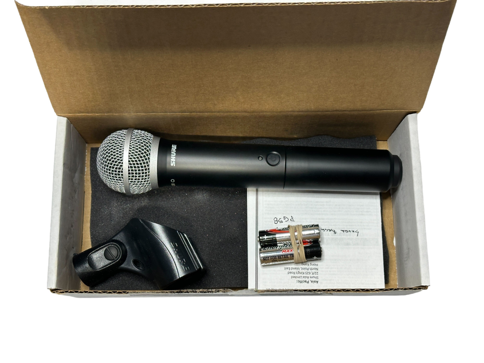 Authentic Shure BLX2/PG58 Wireless Handheld Microphone Transmitter J11 Authentic