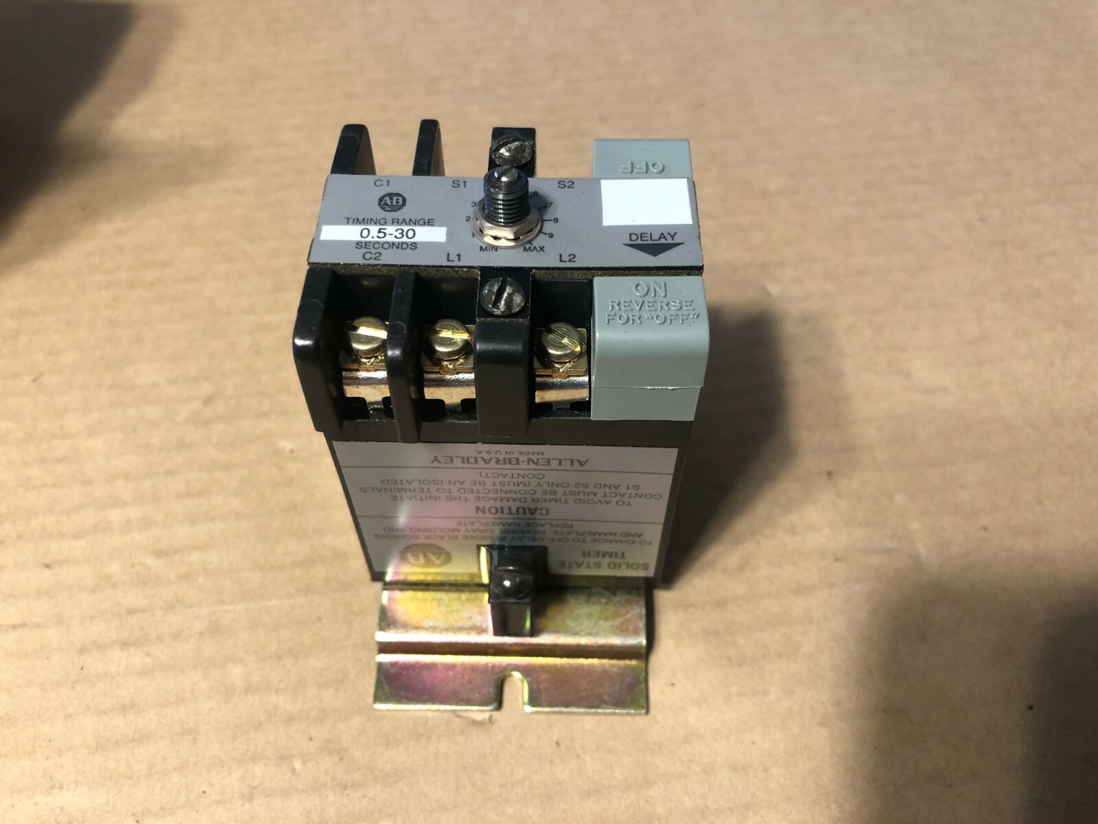 Allen Bradley, Solid State Timing Relay, 852S-NSB