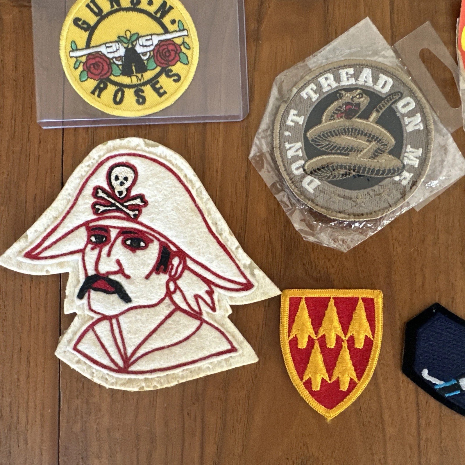 Lot Of 7 Vintage Patches NASA Space Shuttle, Mickey Mouse, Motorcycle, Stihl