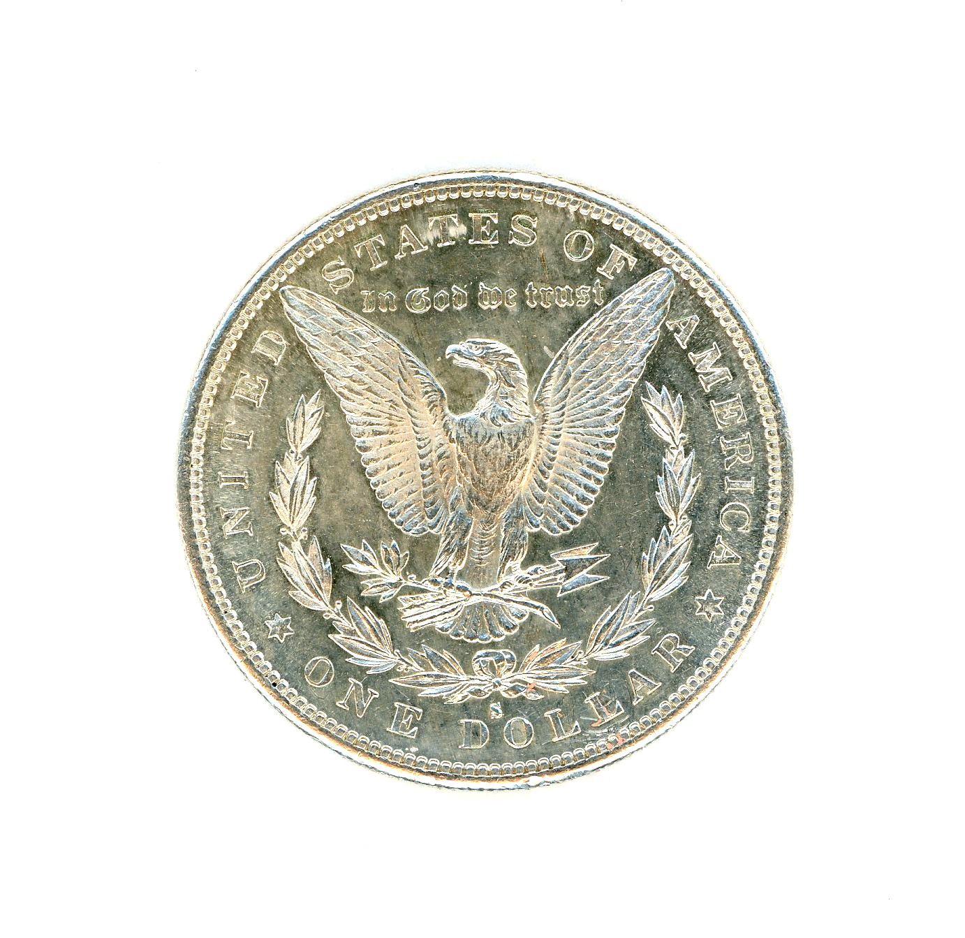 1882-S $1 Morgan (90%) Silver Dollar U.S. UNC/BU
