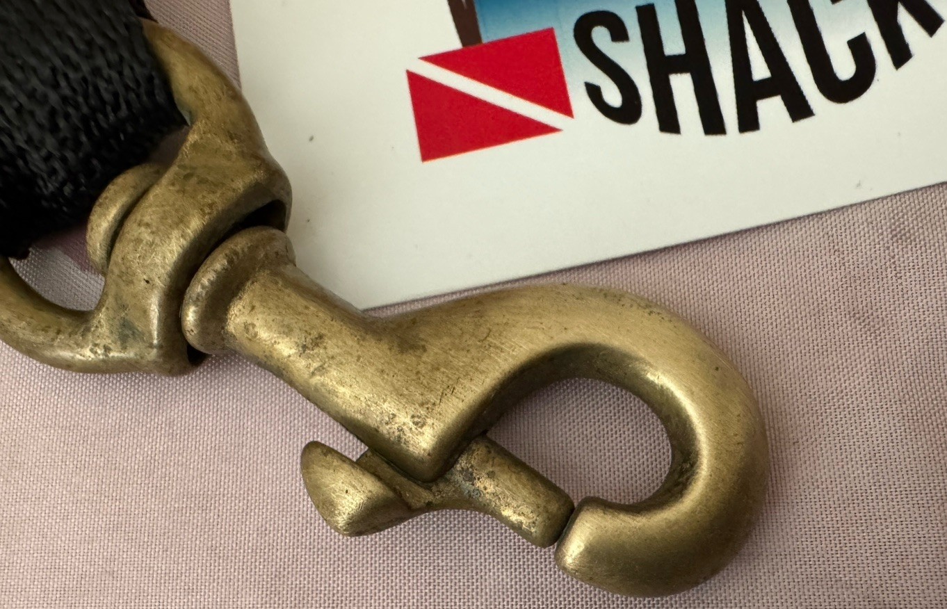 SCUBA REGULATOR SOLID BRASS CLIP NICE!