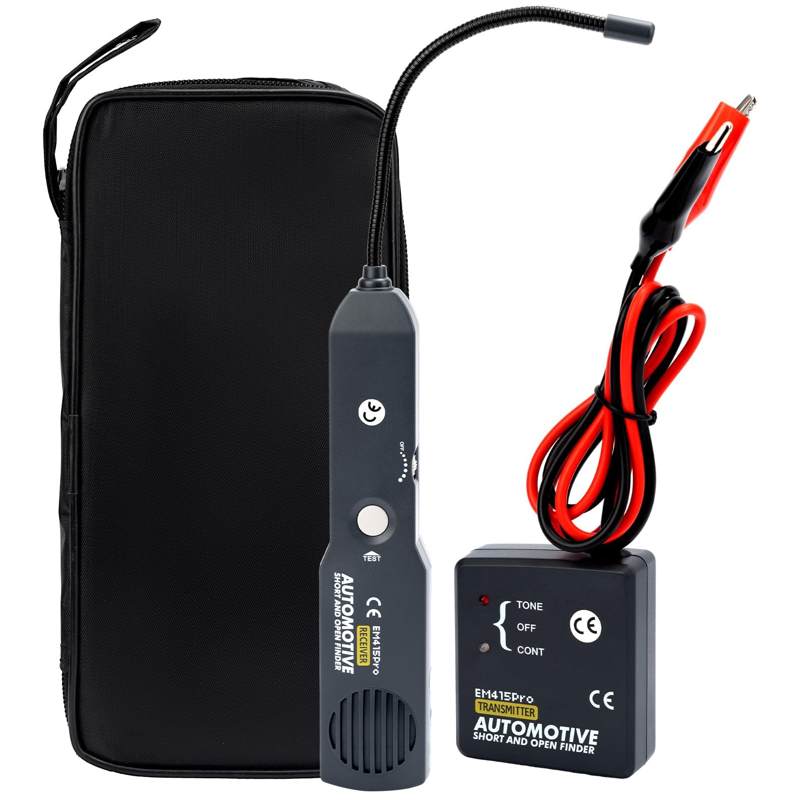 EM415Pro Automotive Wire Tracer Circuit Breaker 972 cubic centimeters, Black