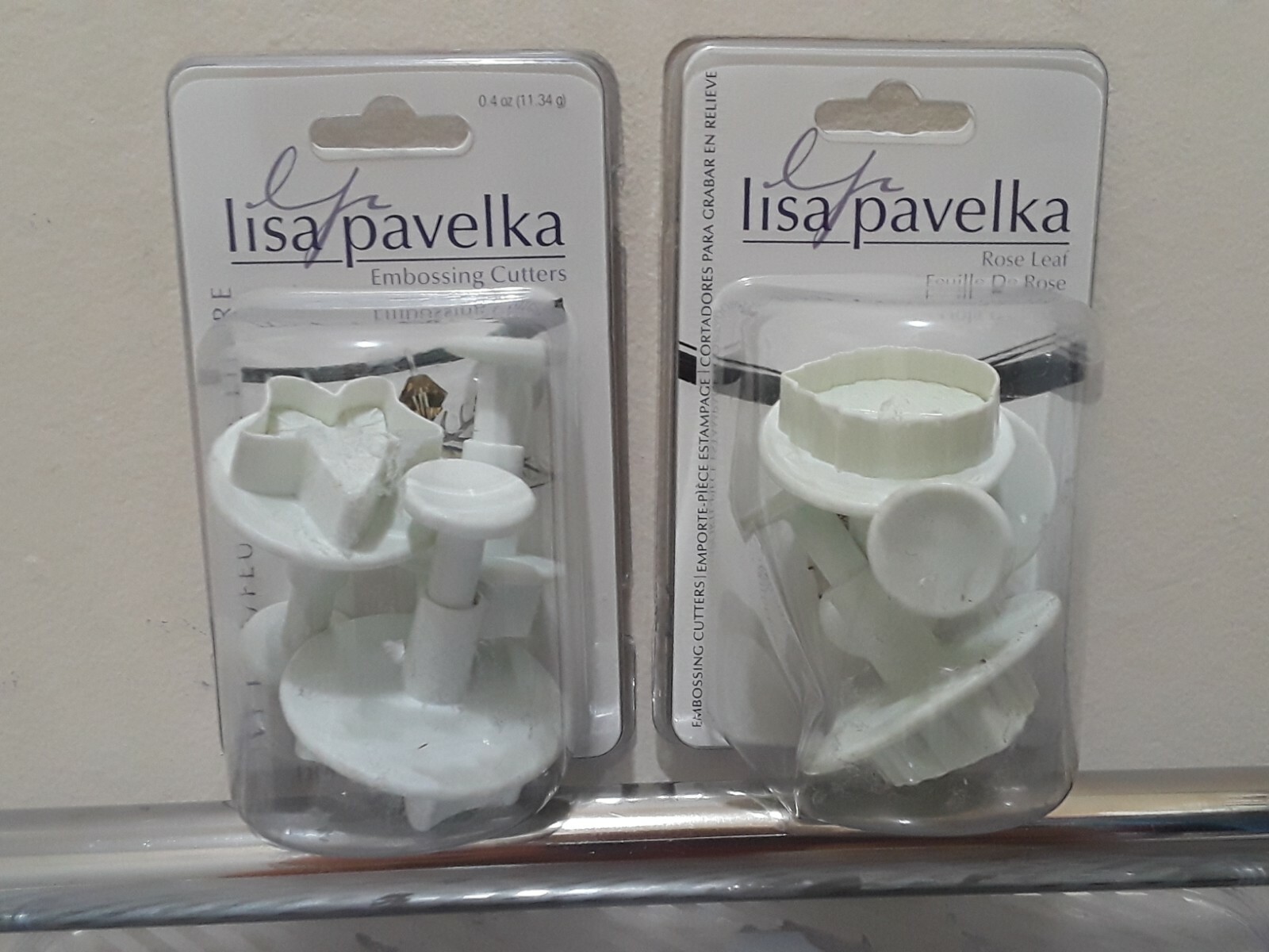 Lisa Pavelka Embossing Leaf Cutter Sets for Clay Jewelry, Gum Paste, Fondant NEW