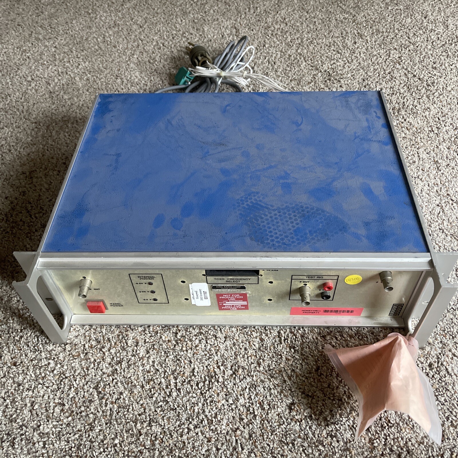 BENDIX KING TCXO Selector Panel Frequency Select Avionics