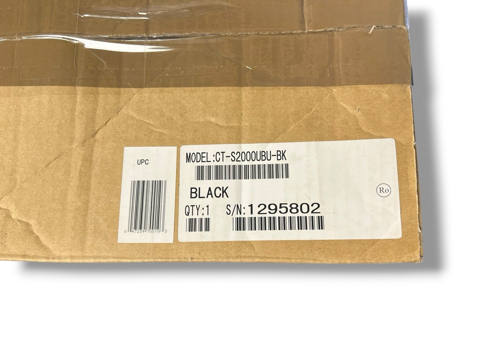 (NEW OPEN BOX) CITIZEN CT-S2000UBU-BK THERMAL POS USB RECEIPT PRINTER