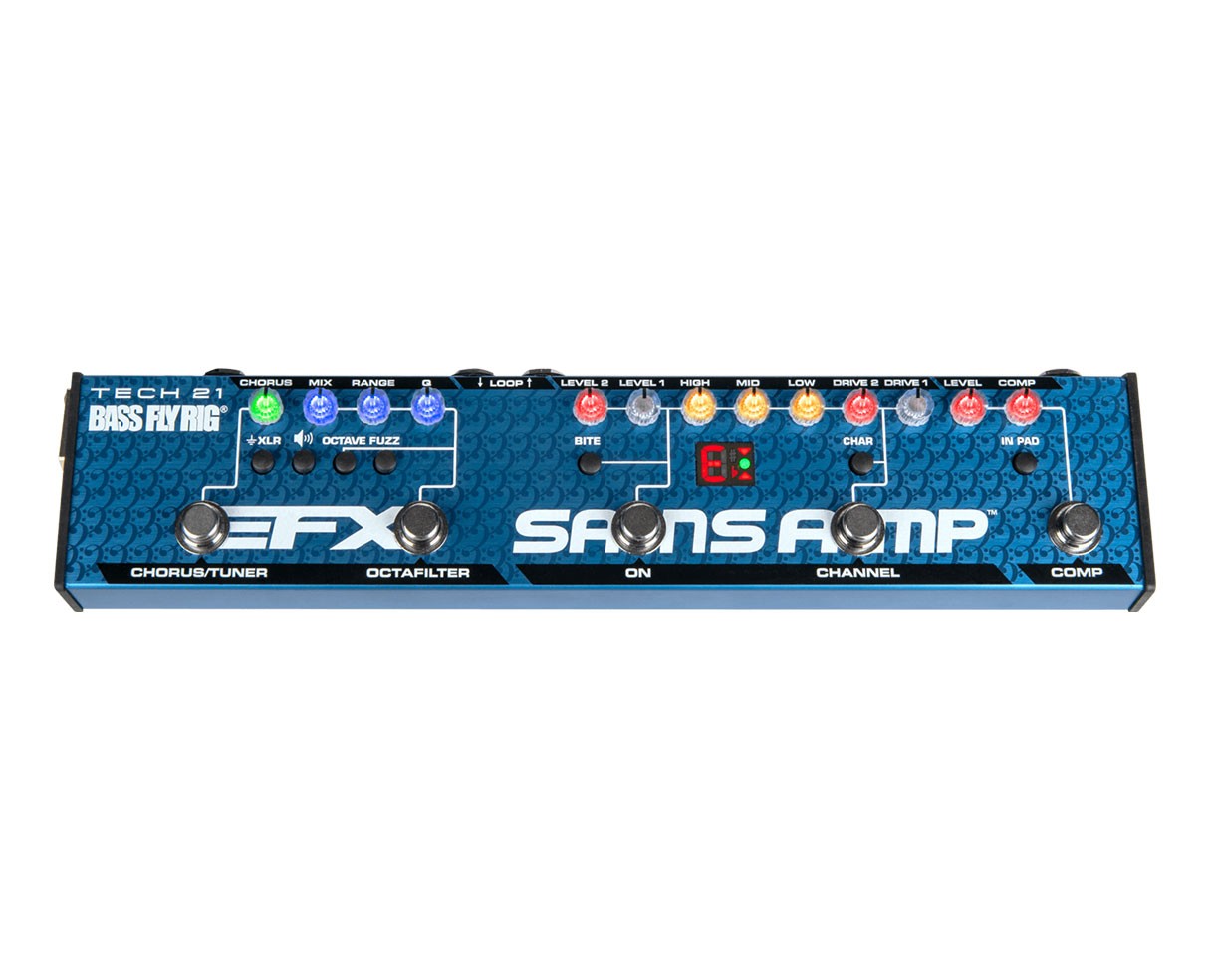Tech 21 Bass Fly Rig V2 Multi-Fx Pedal