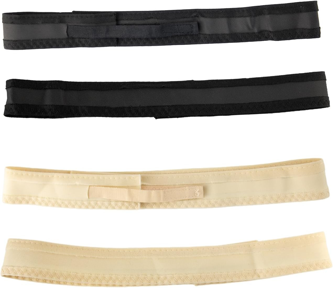 8-Pack 2-Color Hat Size Tape - Reducer Liner Bands (20X1.2Inch) for Hats, Caps,