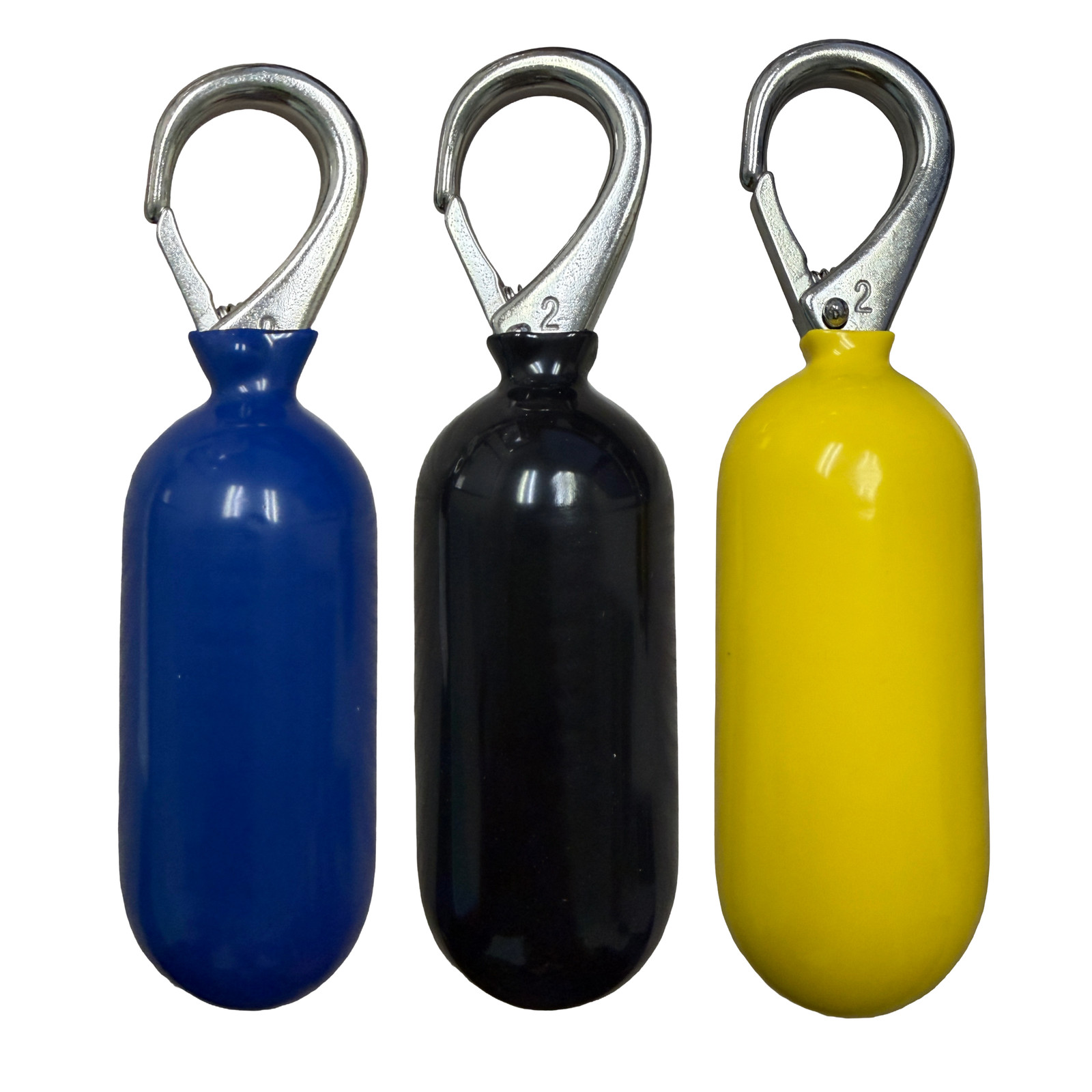 Scuba Choice 2 lb Clip-On Dive Weight with Stainless Steel Snap Hook