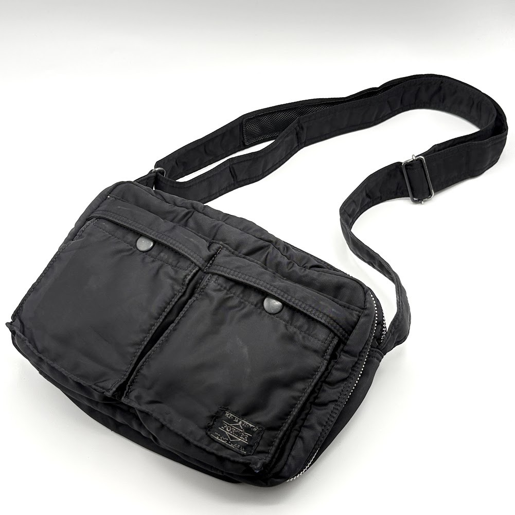 YOSHIDA PORTER TANKER SHOULDER BAG L size 2 layers Used
