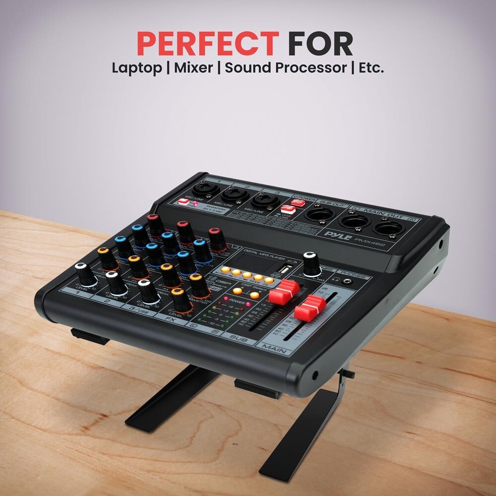 Pyle-Pro Laptop Computer Stand for Professional DJ, PLPTS25