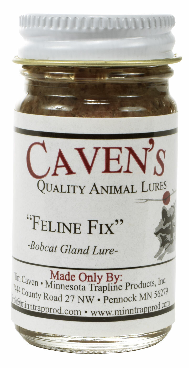 Caven's Feline Fix (Bobcat Gland Lure) 4 oz. Jar