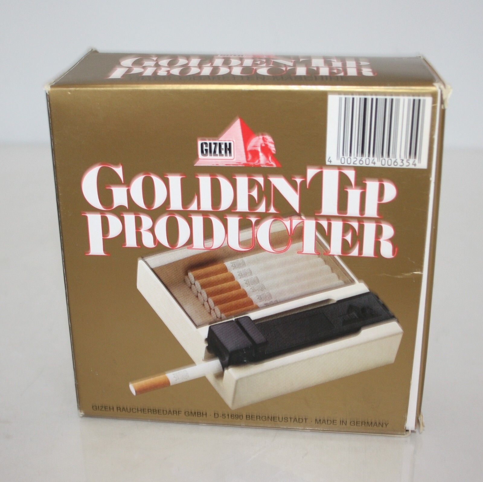 Gizek Golden Tip Producter Cigarette Roller Germany