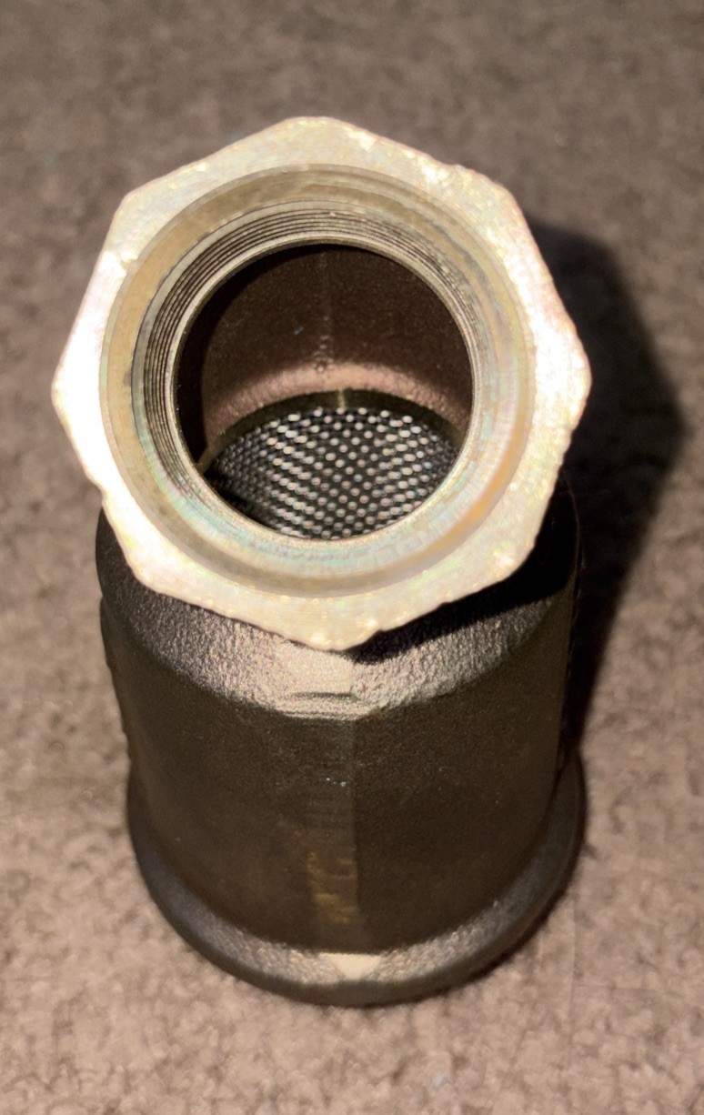 NEW WATTS 400W0G Y- STRAINER 1" BRASS