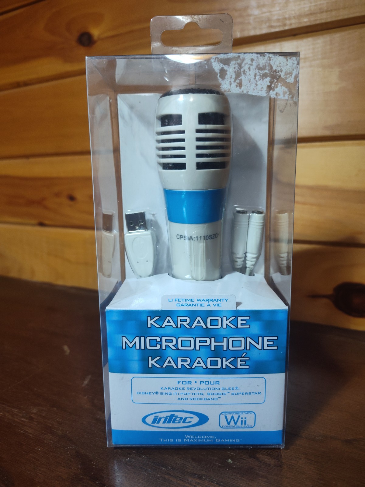 Intec G5607 Karaoke Microphone for Wii - New