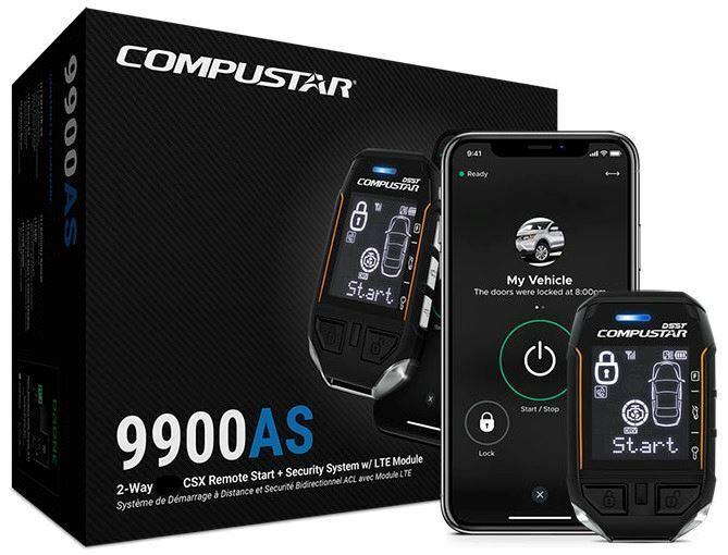 CSX9900AS Compustar 2-Way CSX Remote Start + Security W/ Drone LTE NEW!