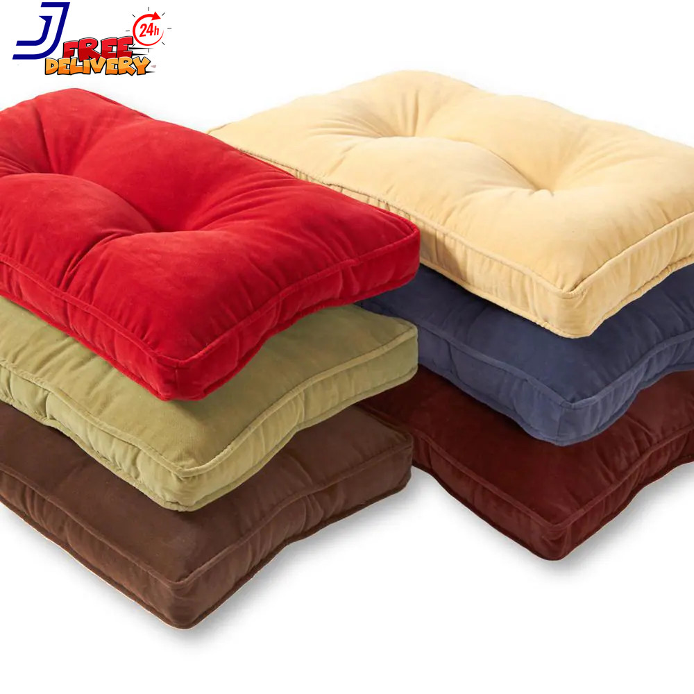 Hyatt Buttercream 4-Piece Microfiber Kitchen Nook Cushion Set US ONLY