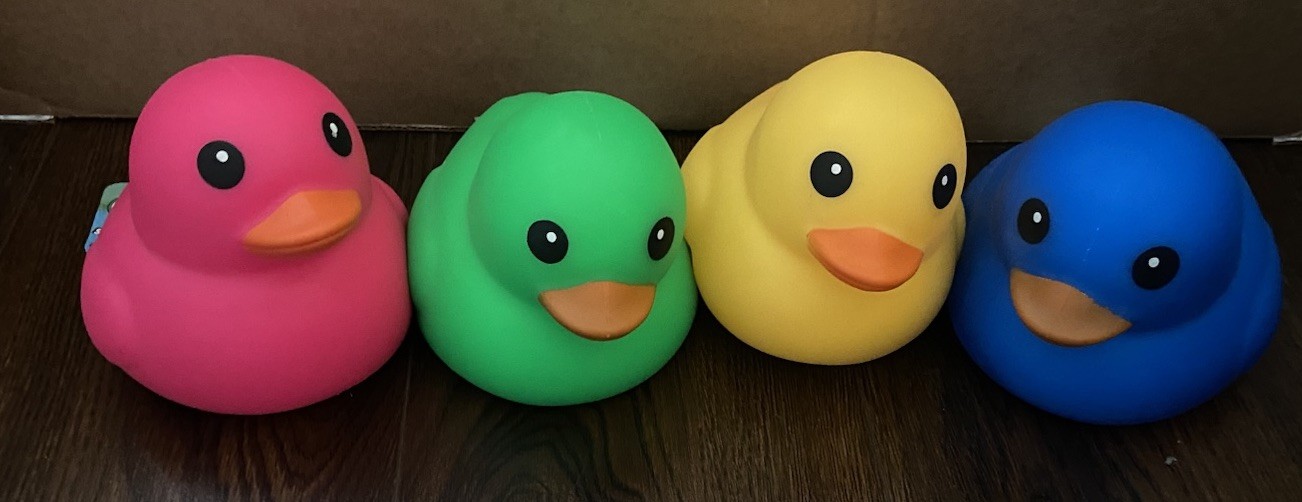 NWT Laffy Quacks Squeeze Squish TikTok Viral Duck Toys - Choose Your Color