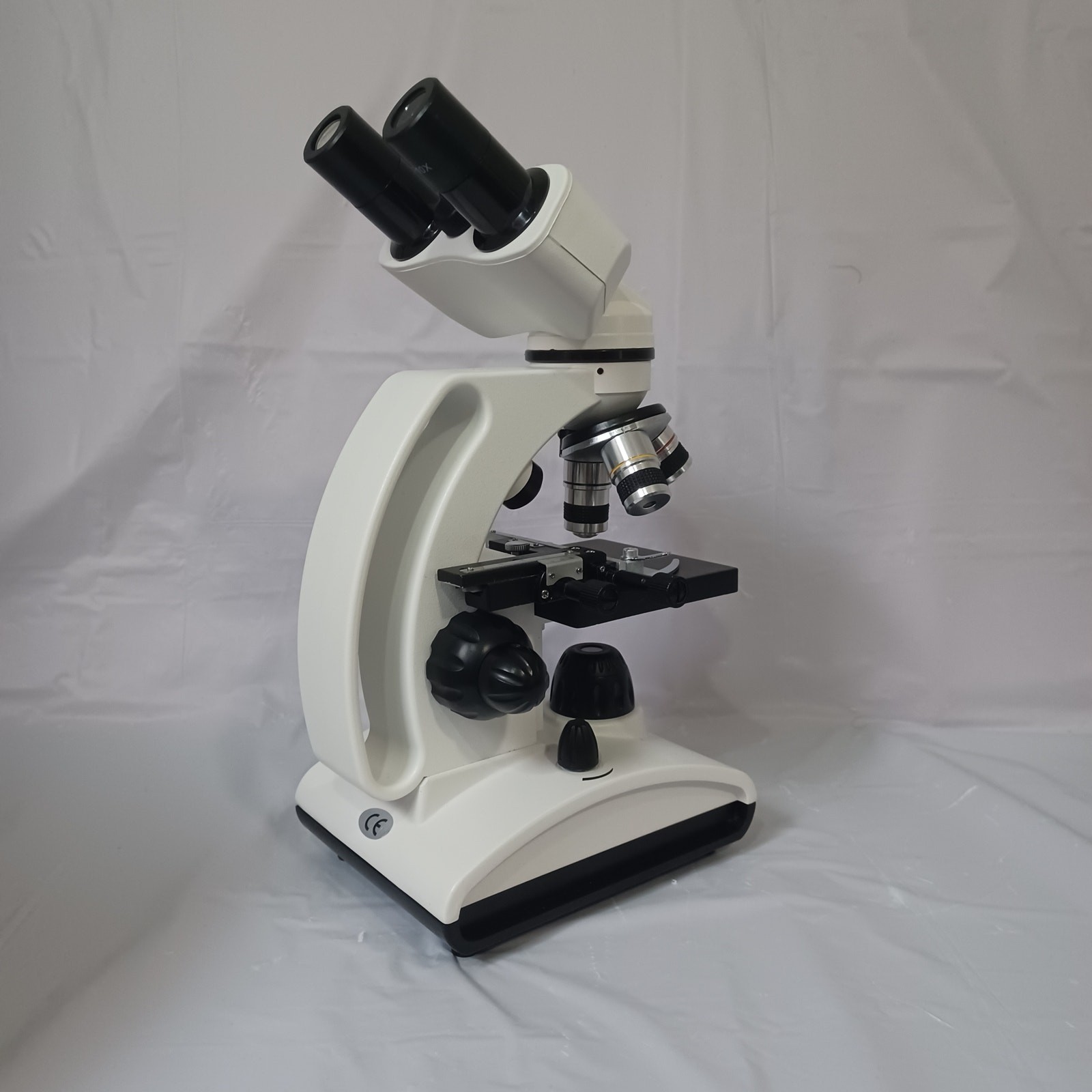 Telmu Biological Microscope w/ 154-Piece Slide Kit