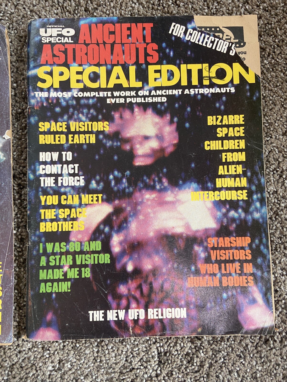 Two Ancient Astronaut Magazines 1970S Ufo Alien Spaceship