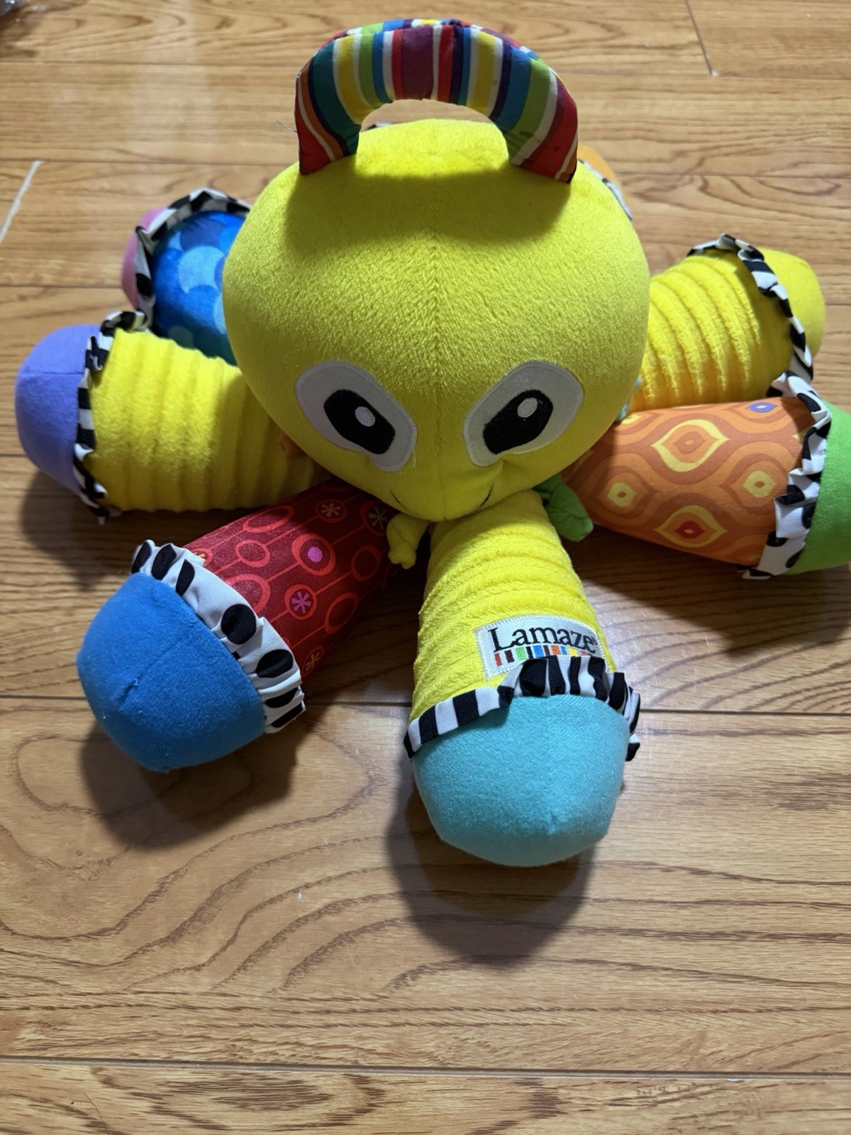 Used Lamaze Octopus Octotunes in Yellow