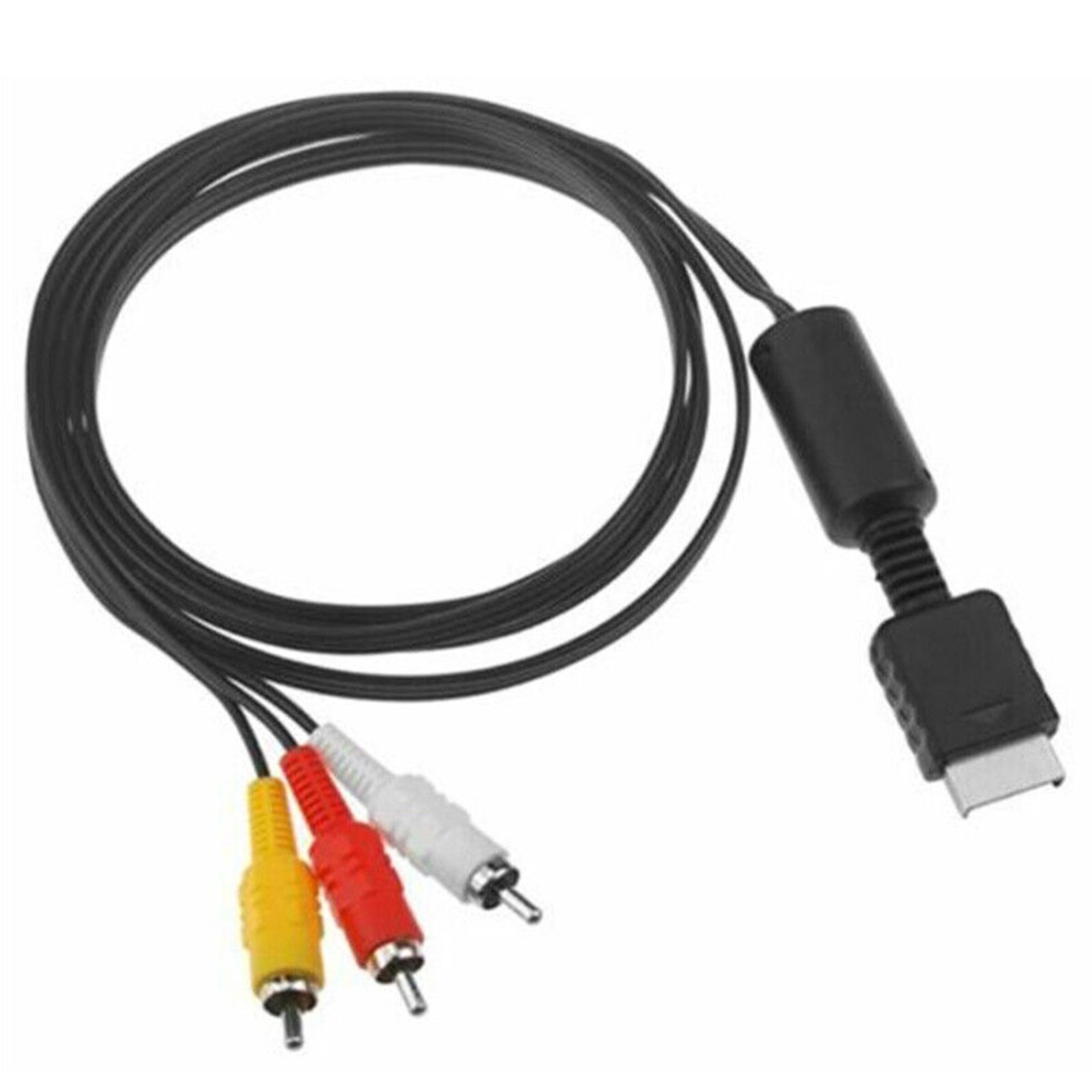 TV AV RCA Audio & Video Cable Lead Cord for SONY Playstation 1 2 3 PS1 PS2 PS3 b
