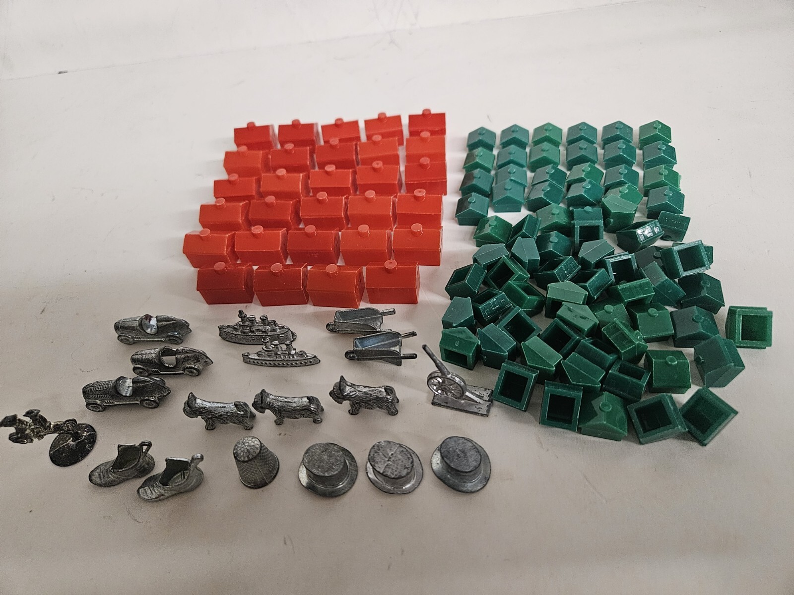 Vintage Monopoly Pieces