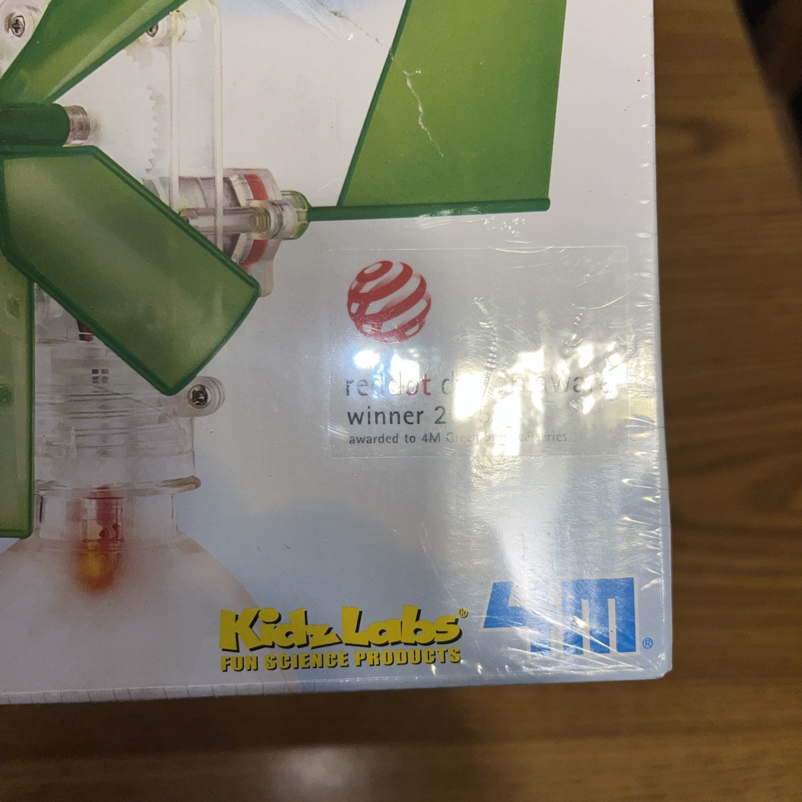 Windmill Generator GreenScience Science Project Kit Kids New Sealed Damaged Box
