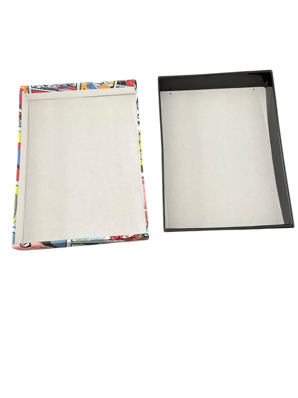 Marvel Comic Book Print Gift Box Spider-man Daredevil Super Heroes 15x10x2