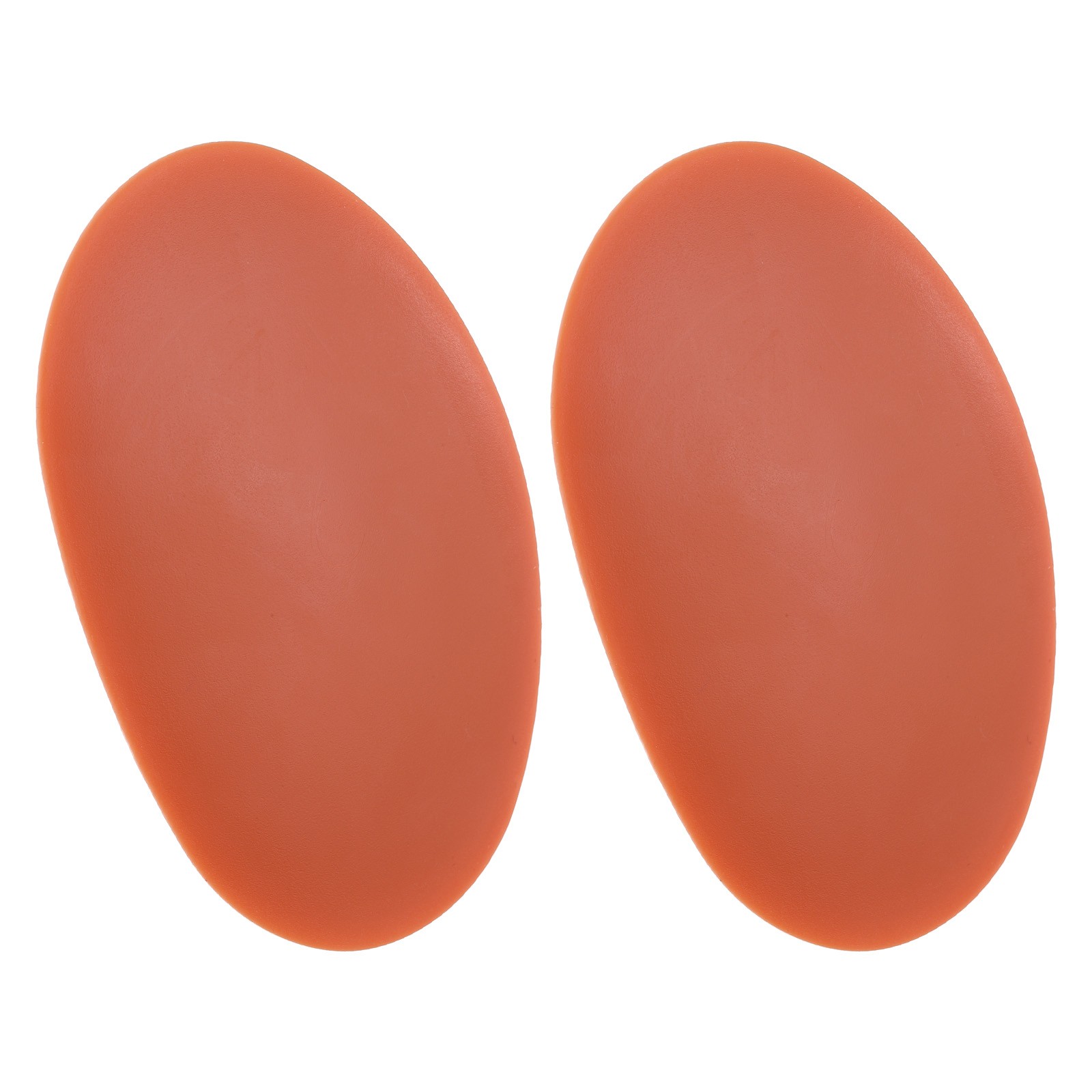2pcs Pottery Ribs 8.8cm x 5.5cm Silicone Rubber Clay Ceramic Sculpting Tools