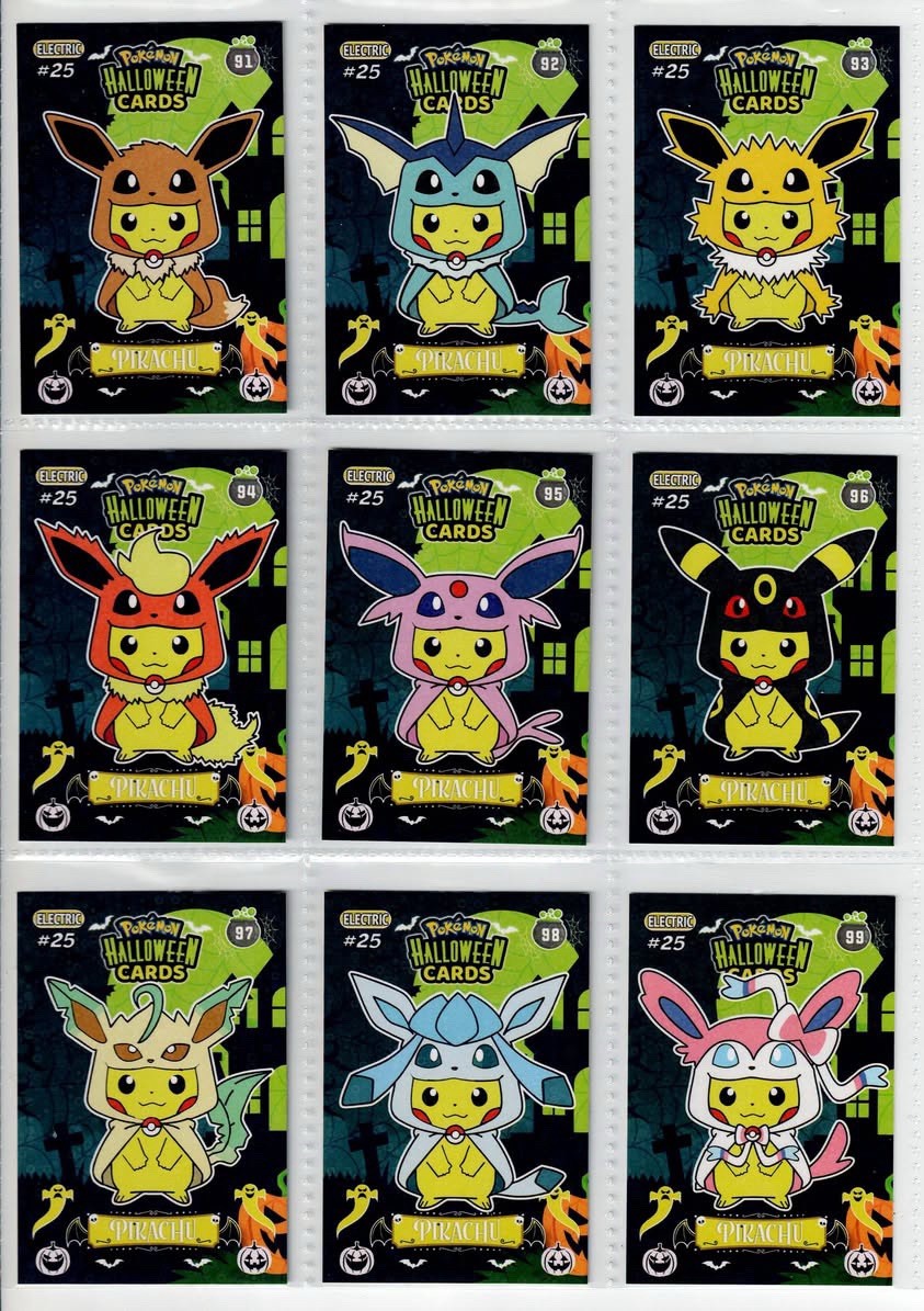 2025 BOX POKEMON HALLOWEEN Collectoons Cards - Full Set 150/150 Peru