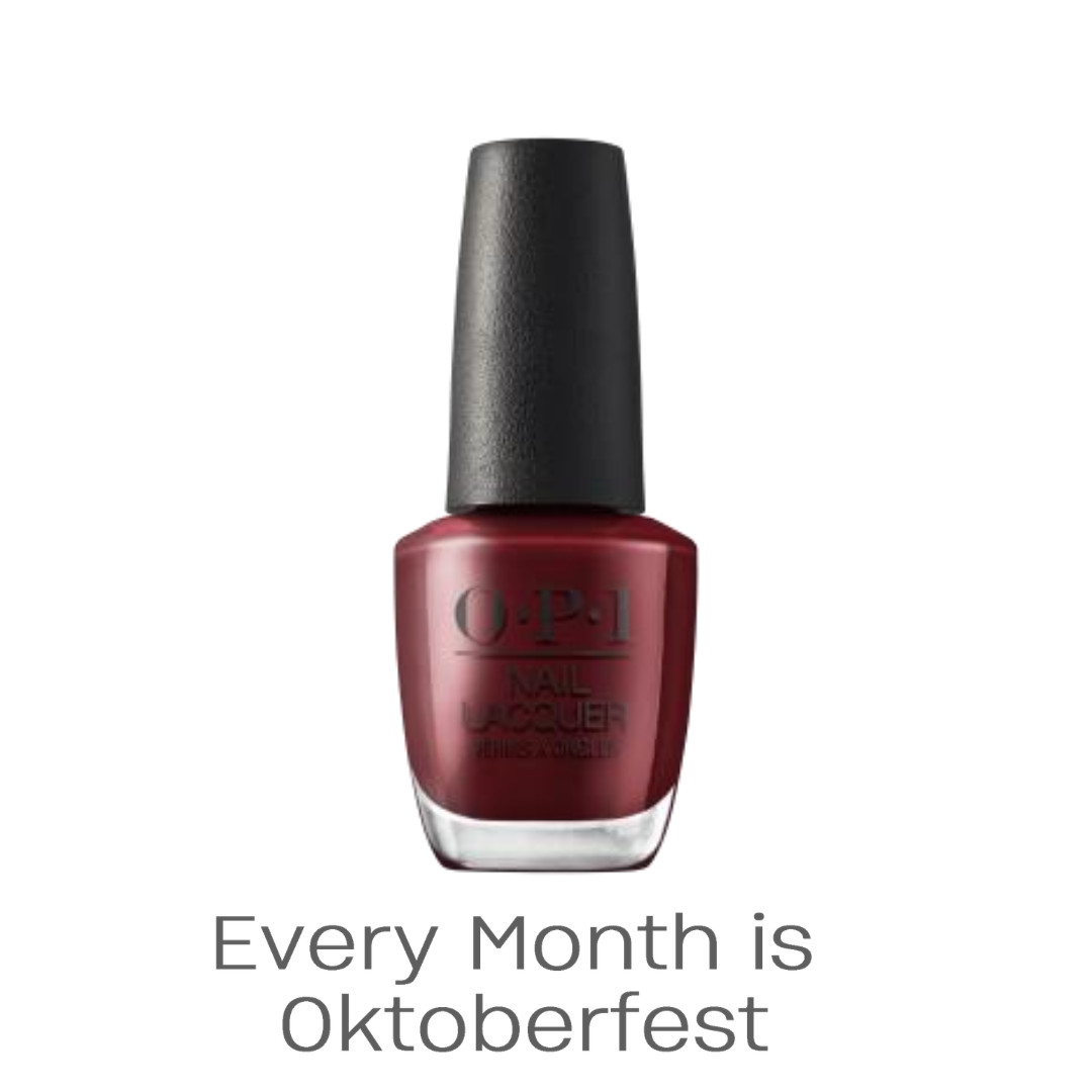 OPI Nail Lacquer Every Month is Oktoberfest 0.5 oz #NLF040