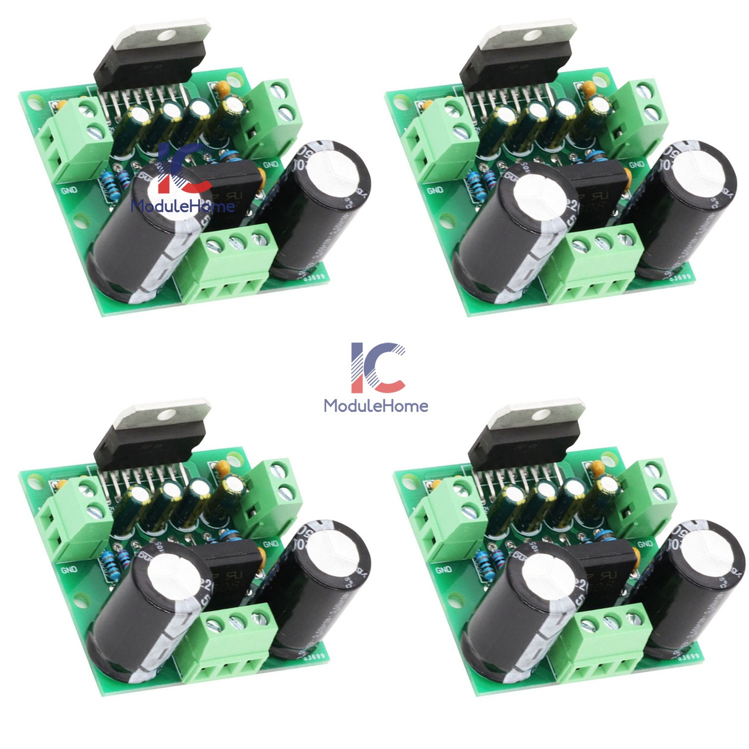 4X 100W Mono Digital Audio Power Amplifier Board TDA7294 HIFI Amplifier Module
