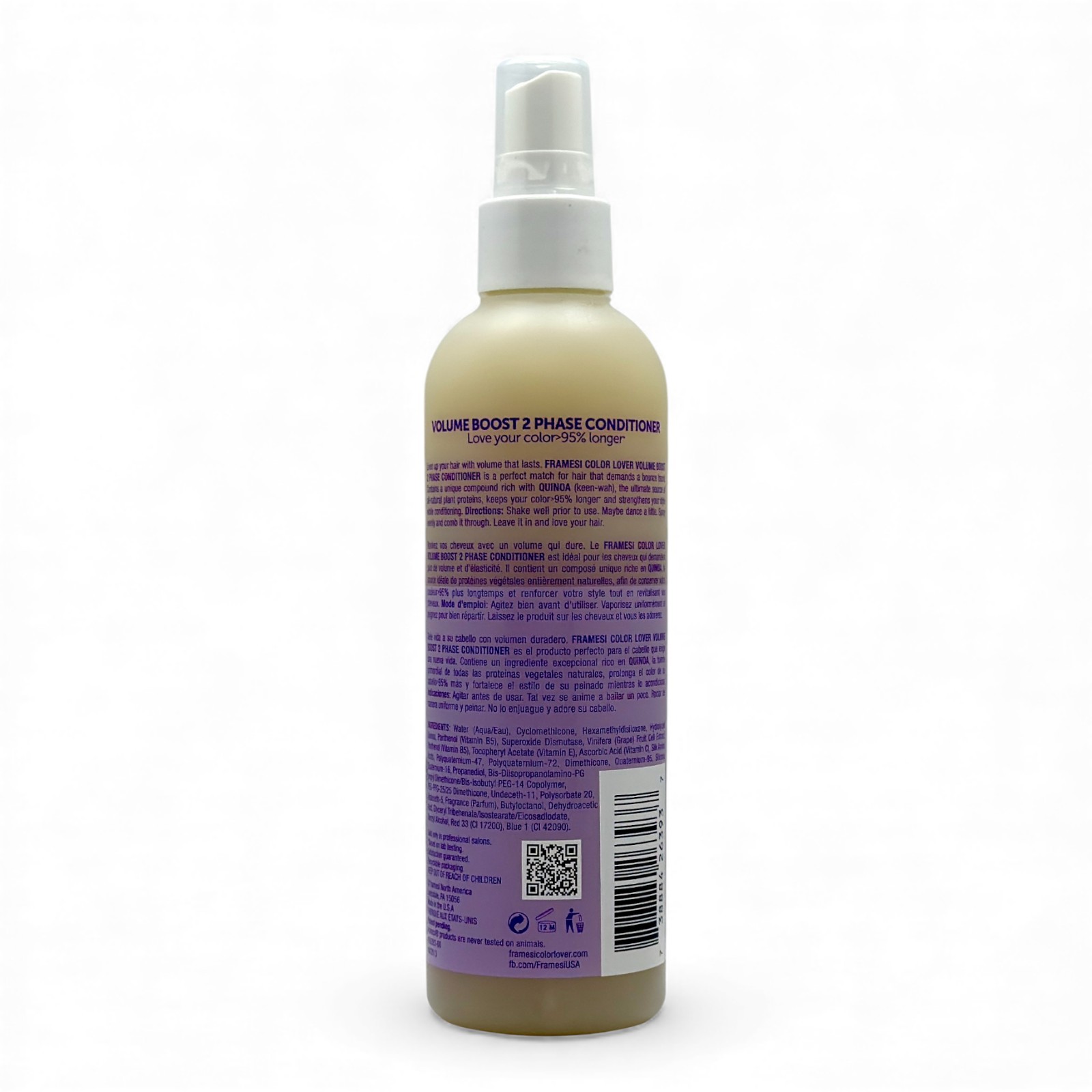 Framesi Color Lover Volume Boost 2 Phase Conditioner 8.5oz Spray