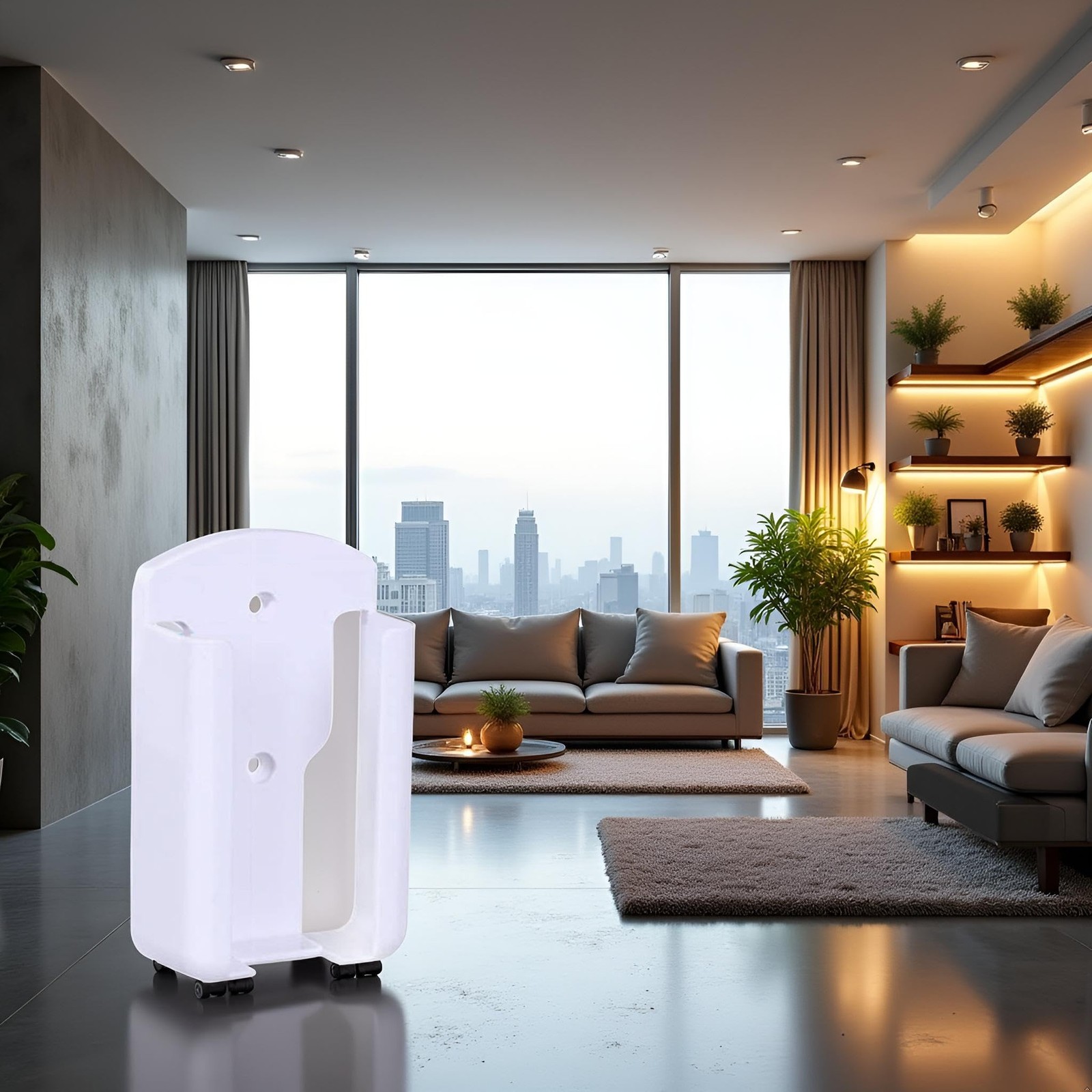 White Air Conditioning Controller Stand,Remote Control Holder Rack,Organizer ...