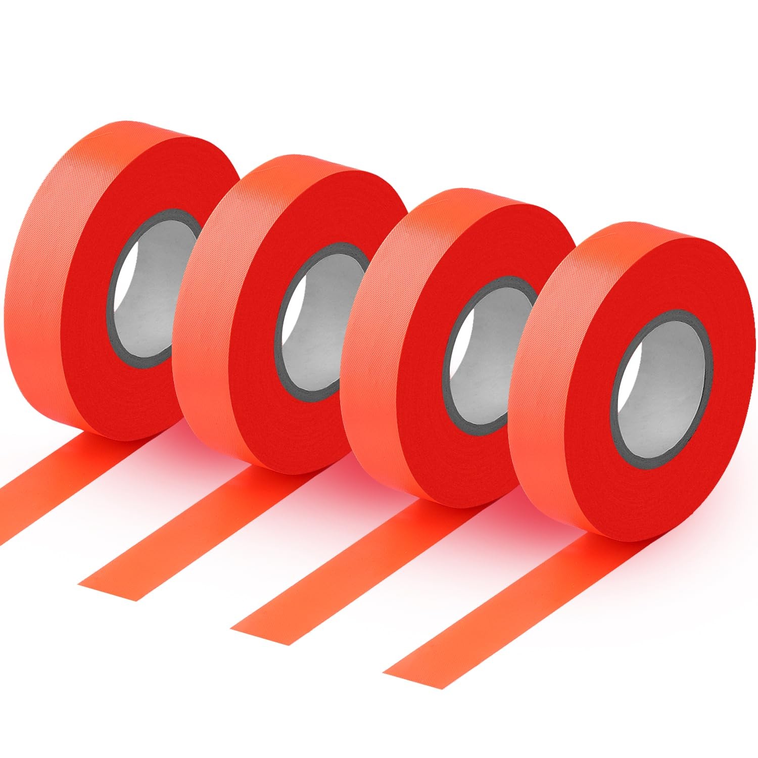 800FT Orange Flagging Tape, Non-Adhesive Survey for Marking