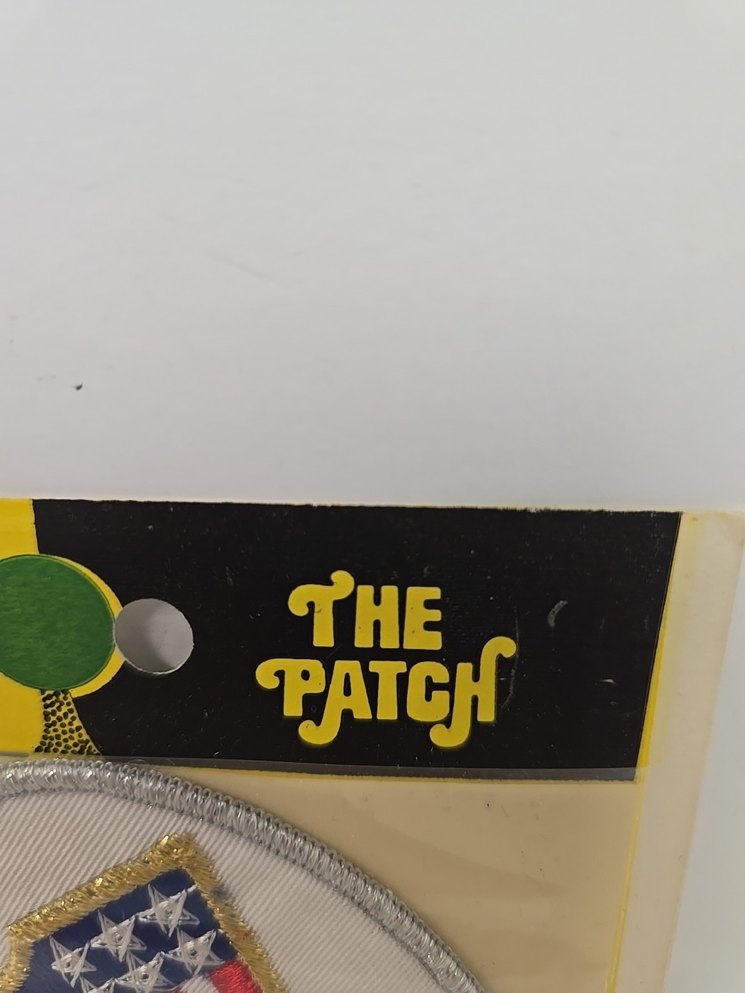 Vintage The Patch #1 U.S.A Embroidered Emblem Iron-on Patch NEW
