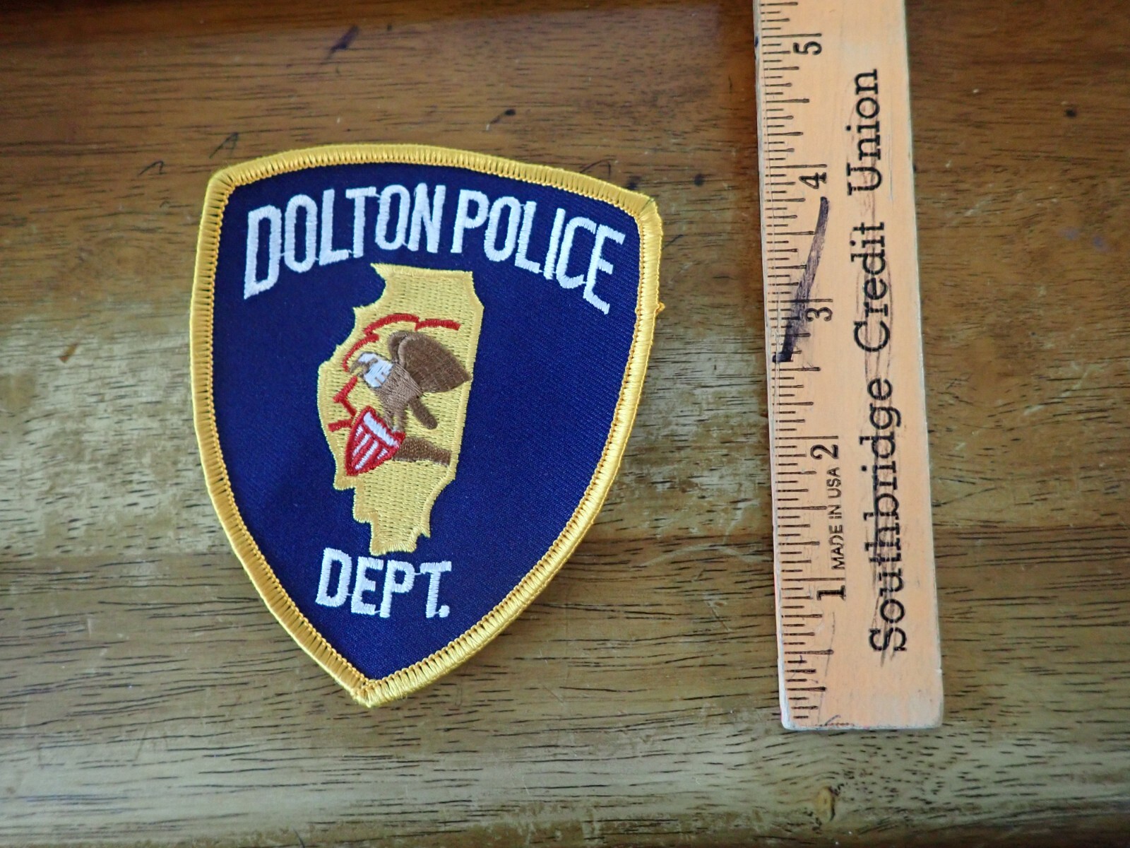 DOLTON  ILLINOIS  VEST PATCH OBSOLETE BX SP#461
