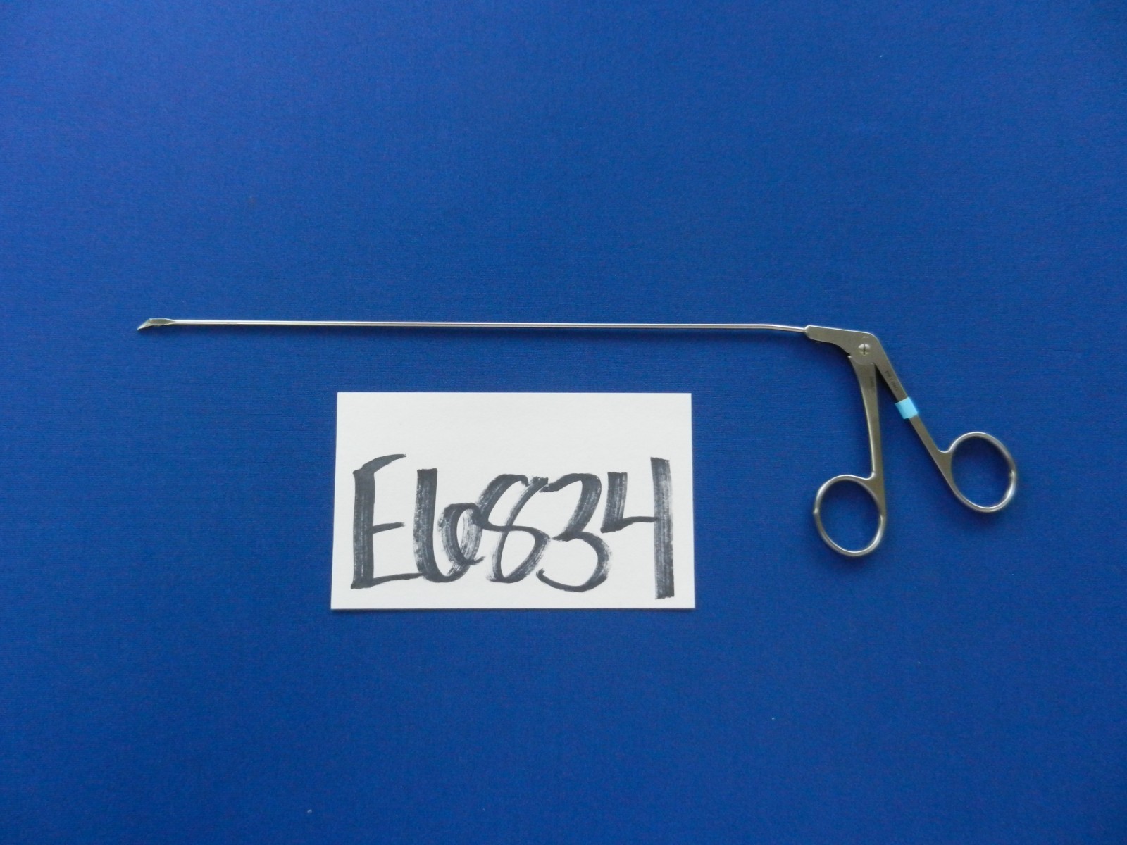 E6834 Pilling 506820 Feder Osoff Down Angled Vertical Micro Laryngeal Scissors
