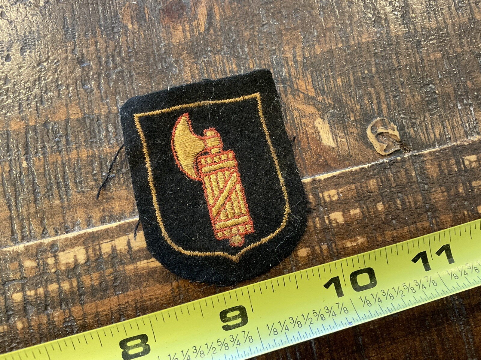 ORIGINAL WWII ITALIAN ELITE SHIELD PATCH