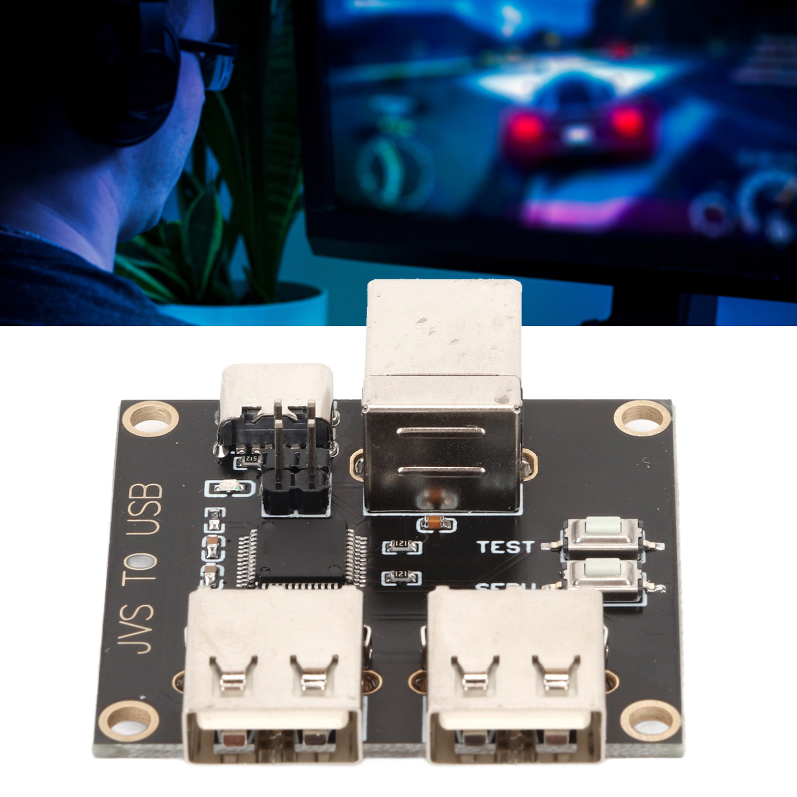 For JVS To USB Controller Adapter For JVS Based System For TTX2 TTX3 Na Fit