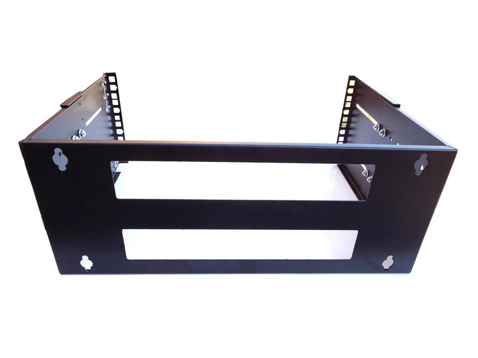 CNAweb 4U 19-Inch Hinged Extendable Network Wall Mount Equipment Rack Bracket