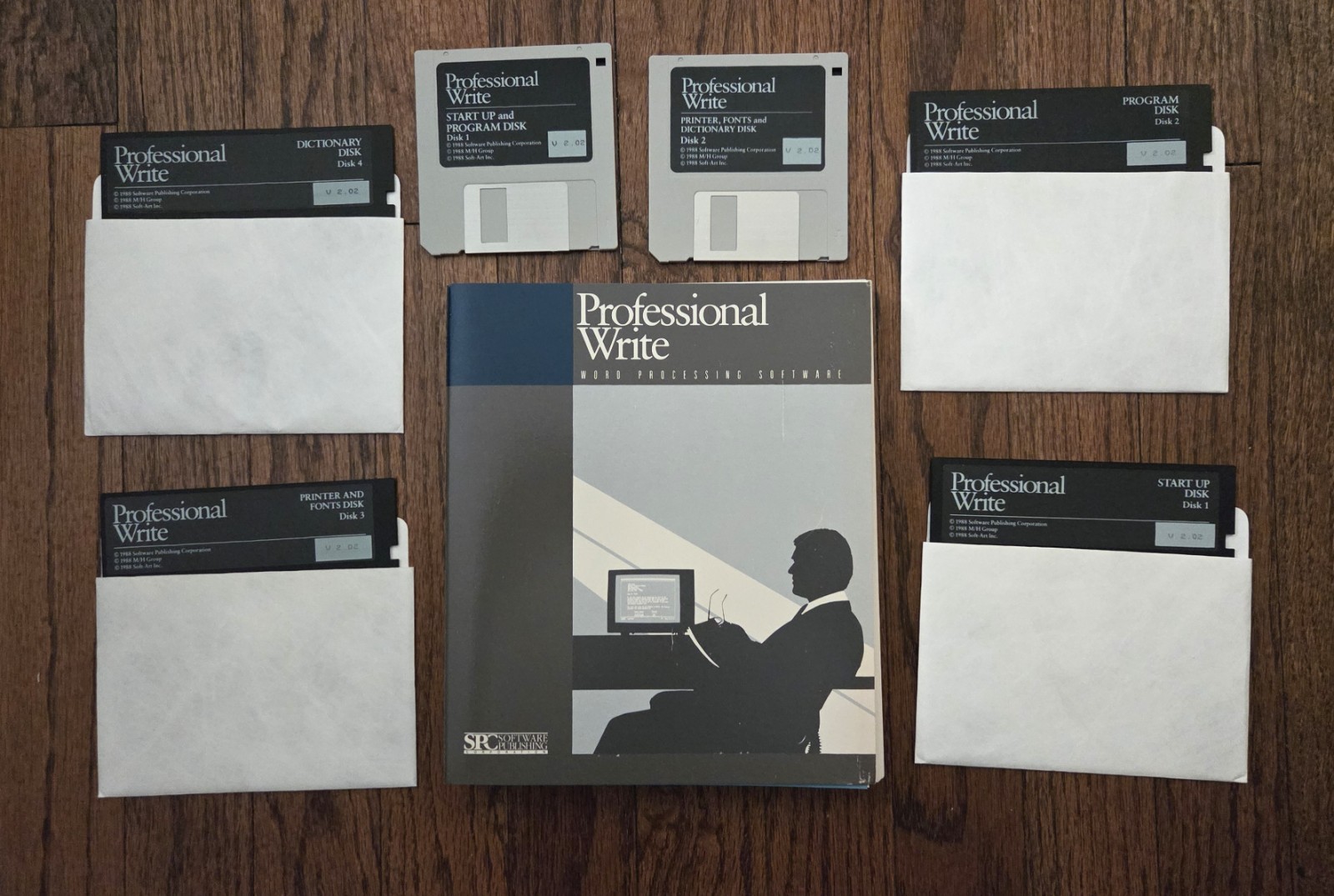 Pfs software bundle, og professional write, write version 2.0 and pfs file