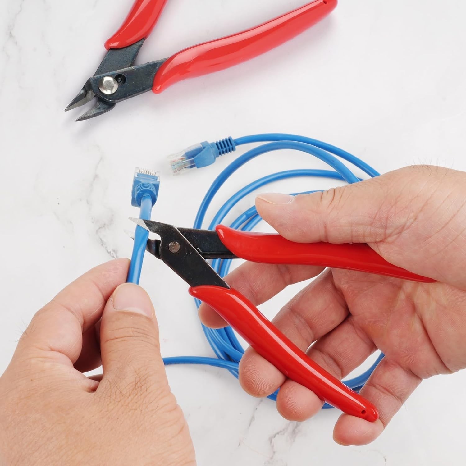 Micro Wire Cutters 5 Inch Flush Cutters for Electronics and Plastic Models