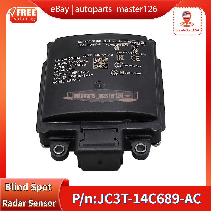 For 2018-22 Ford F150 JC3T-14C689-AC Blind Spot Radar Side Object Sensor Monitor